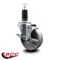 Service Caster 4'' Semi Steel Swivel 1-1/4'' Expanding Stem Caster with Brake SCC-EX20S414-SSS-TLB-114 - alternate 3